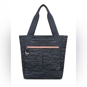 adidas Fearless Tote Gray/Coral Gym Travel Bag 043516